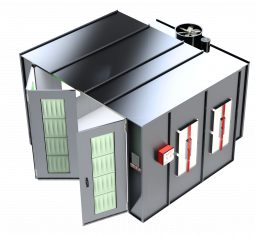 ETL-Listed Mid-Size Finishing Booth